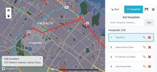 First In Navigation screenshot