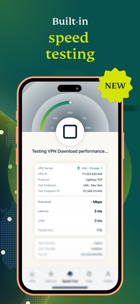 ExpressVPN · Secure & Fast VPN - Prueba de Velocidad Integrada