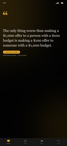 Alex Hormozi Quotes iPhone screenshot