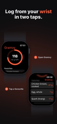 Gramvy: Protein Tracker screenshot 2