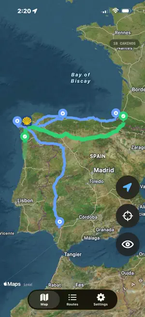 Camino Tracker screenshot 4