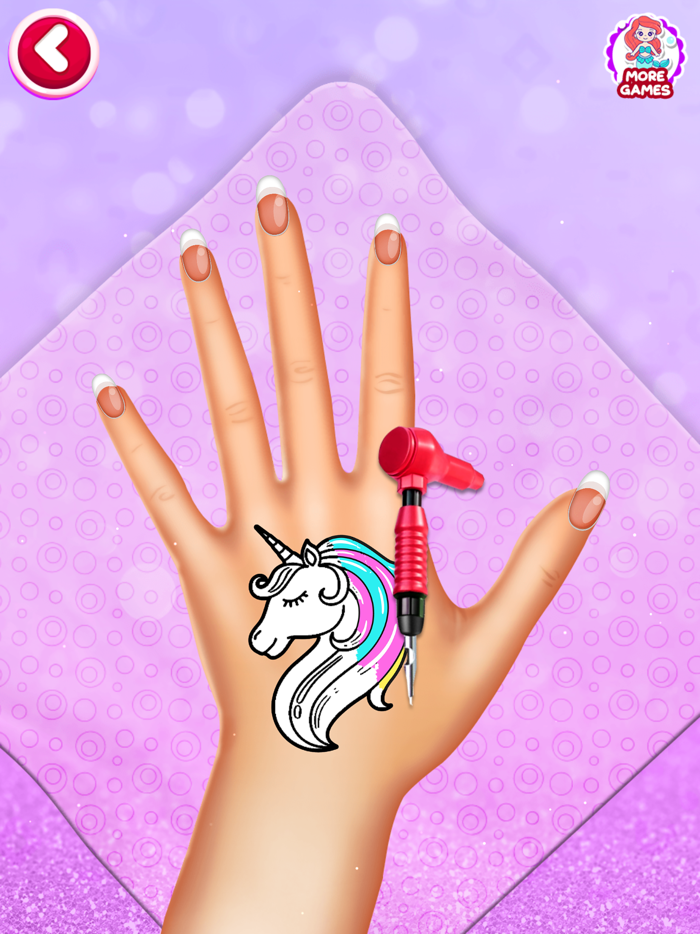 Nail Salon - nail polish games