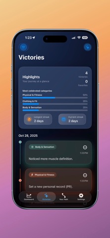 Steady - Weight Tracker Screenshot 3 of 5
