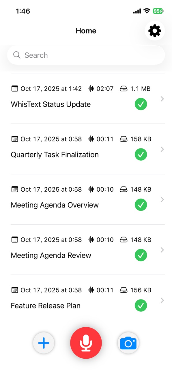 iPhone screenshot