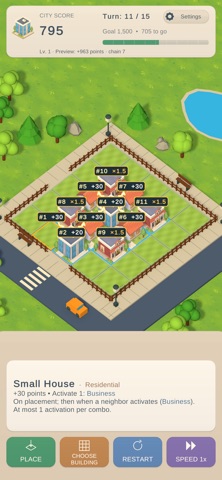 Combo City: Build & Chain Screenshot 3 of 3