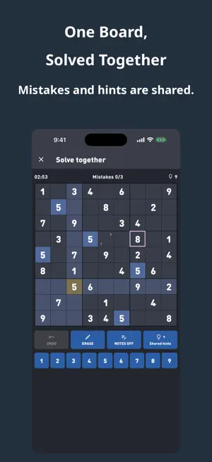 Sudoku365: 2 Player Sudoku screenshot 2