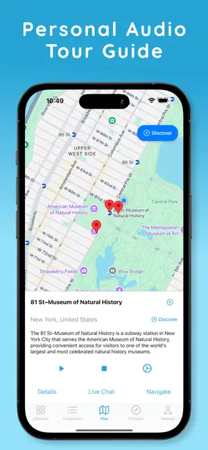 NextStop Audio City Tour Guide screenshot 1