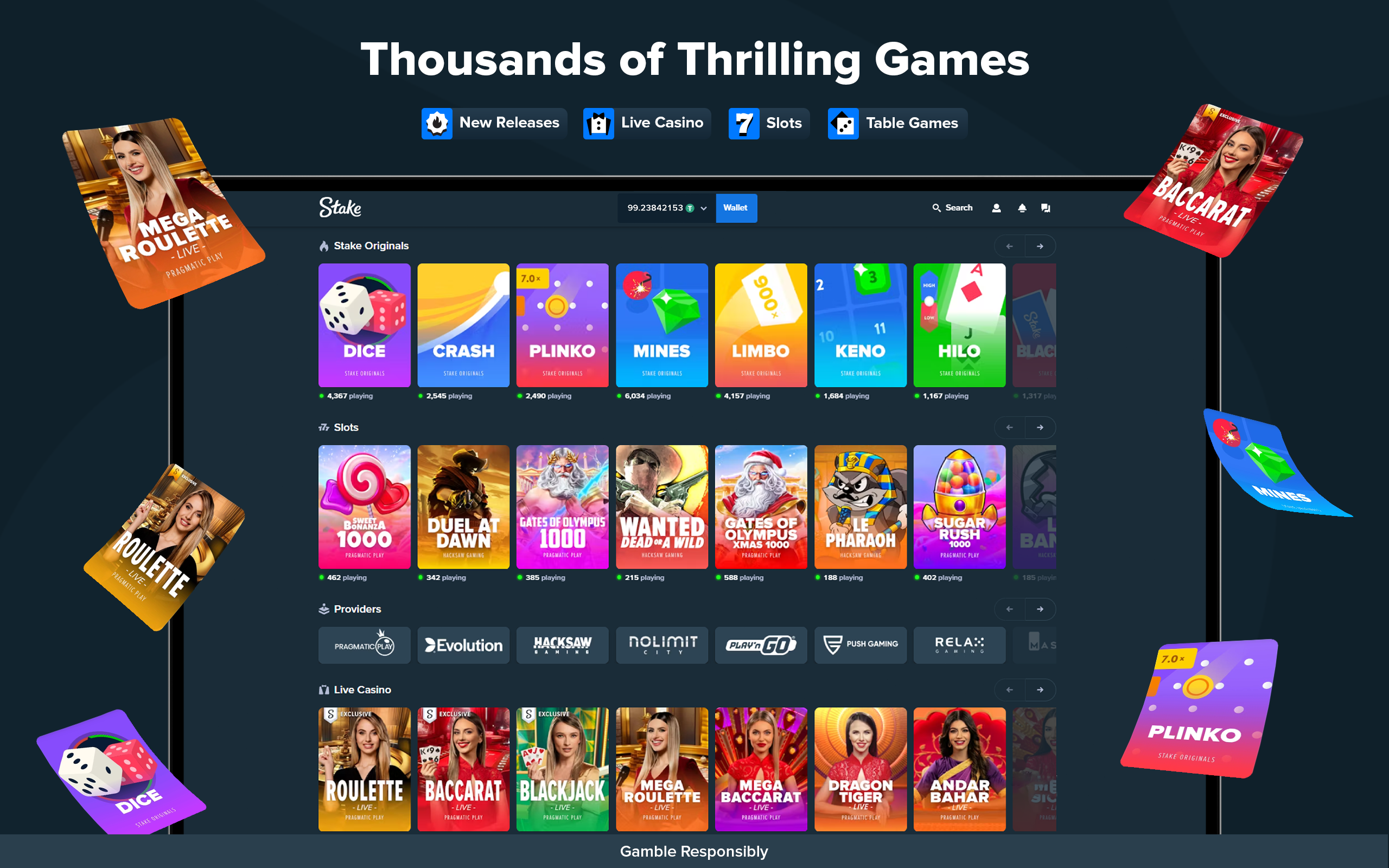 Stake - Real Money Casino