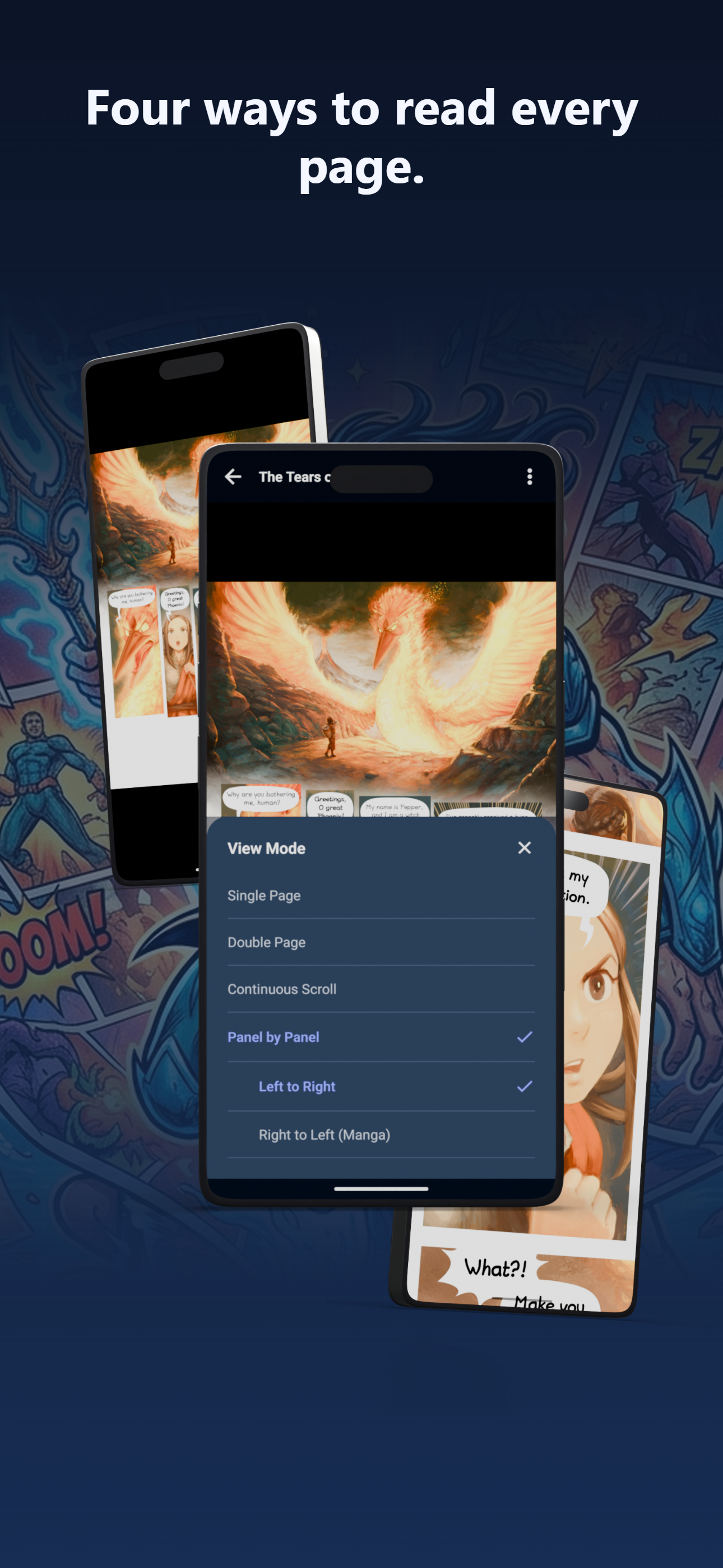 TritonPanels Comic Book Reader screenshot 6