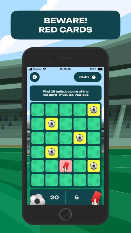 Football Mines: Sport Game screenshot-3