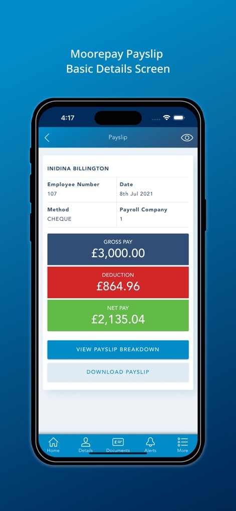 Moorepay - Finance App | MWM