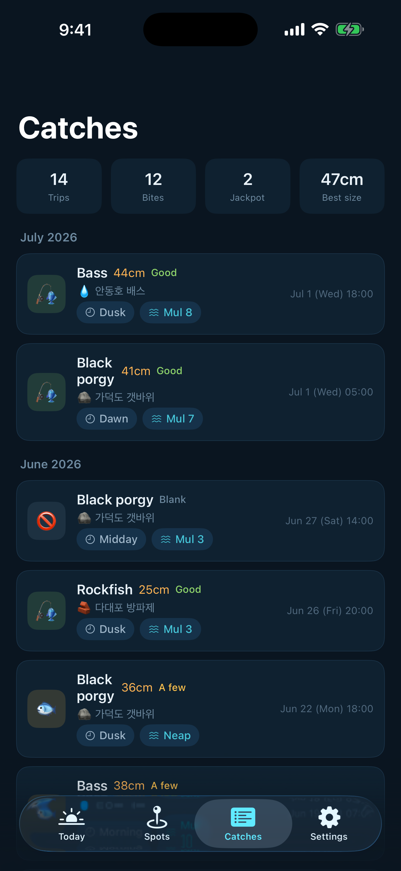 Cast: Fishing Patterns screenshot 6