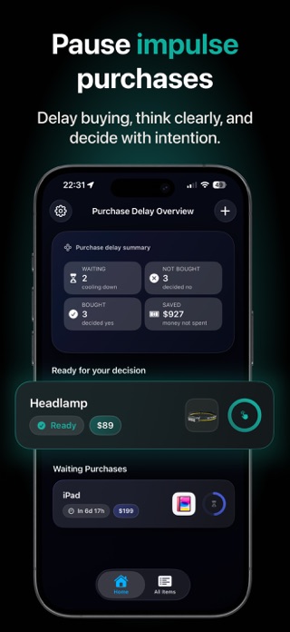 Not Yet: Purchase Delay Screenshot 1 of 7