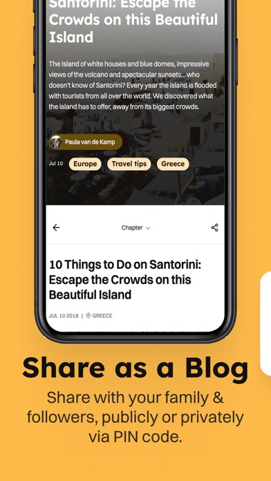 Travel Diaries: Photo Journal Screenshot