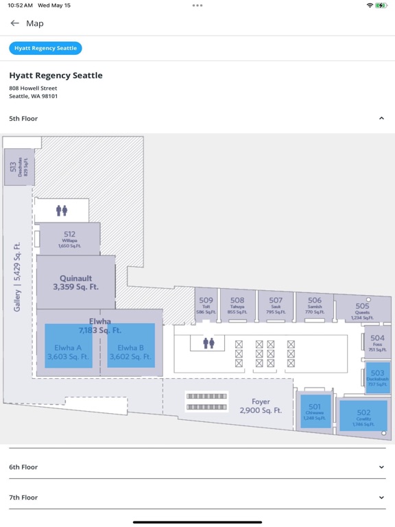 WEAI Events & Conferences iPad screenshot 2 - Business app