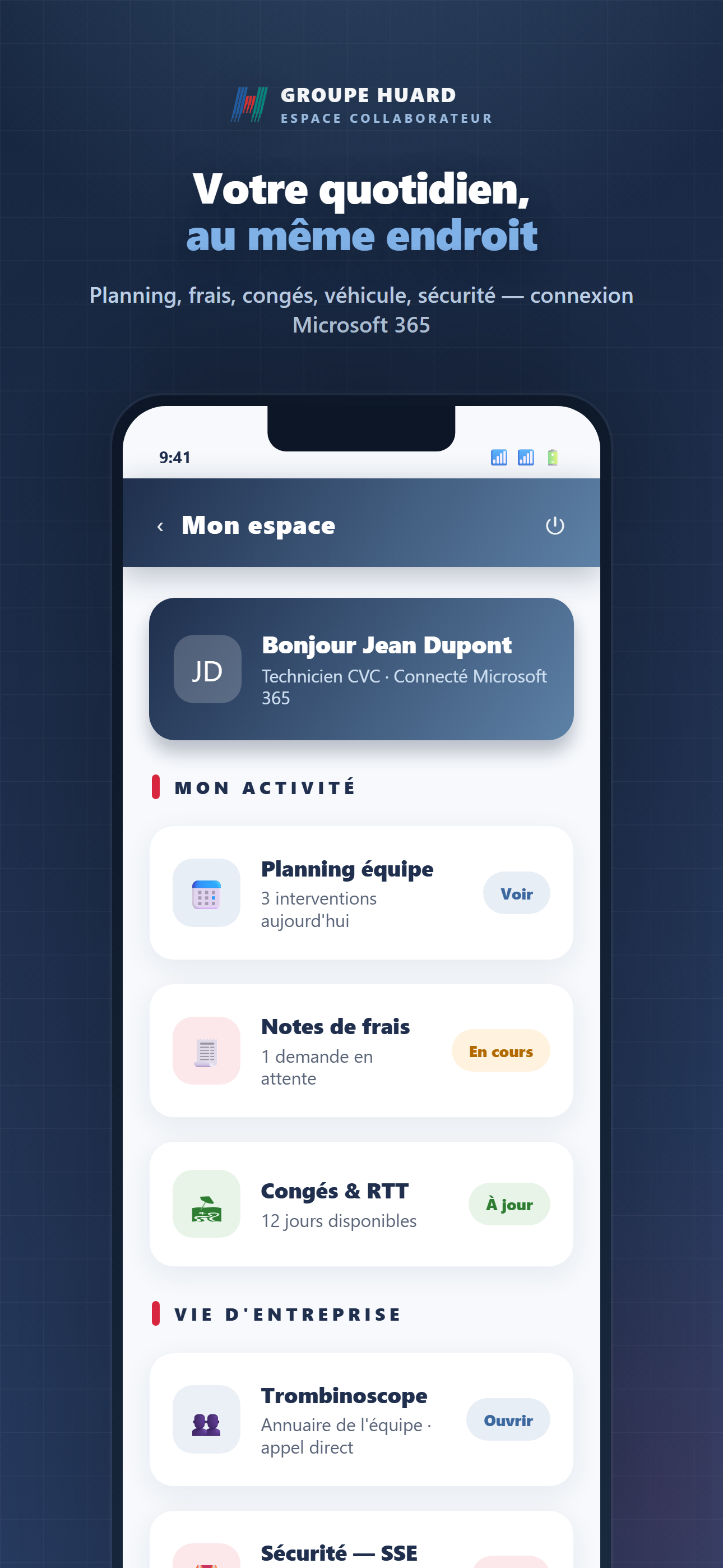 Groupe HUARD screenshot 2