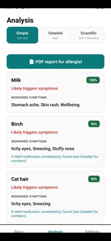 AllergyTrace Screenshot 3 of 7