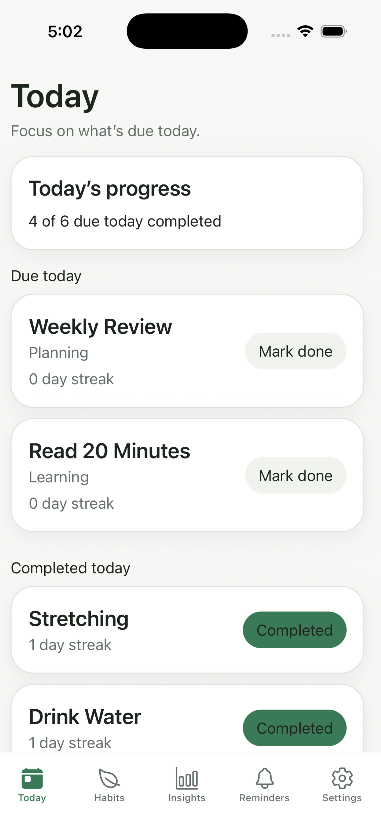 Habit-Garden screenshot 3
