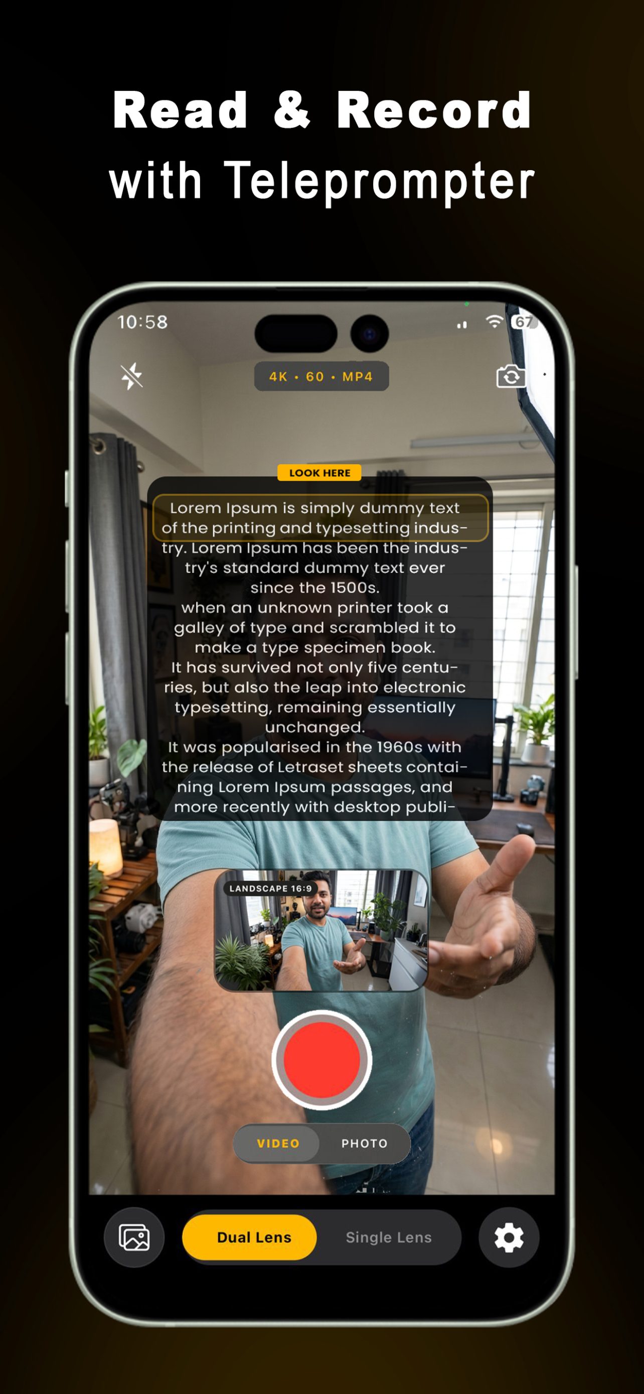 TwinCam: Dual Video Recorder screenshot 3