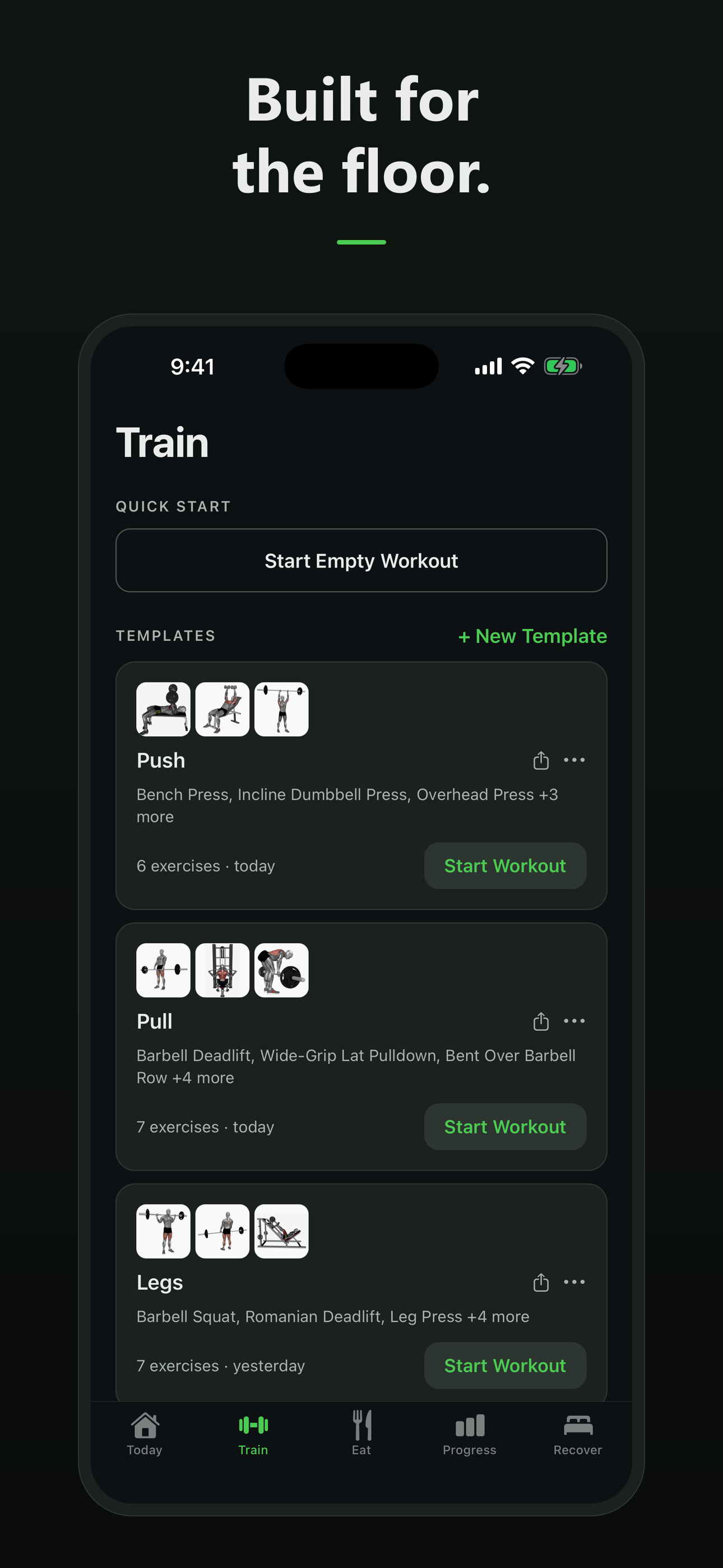 Recomp Coach: Gym & Macros screenshot 4