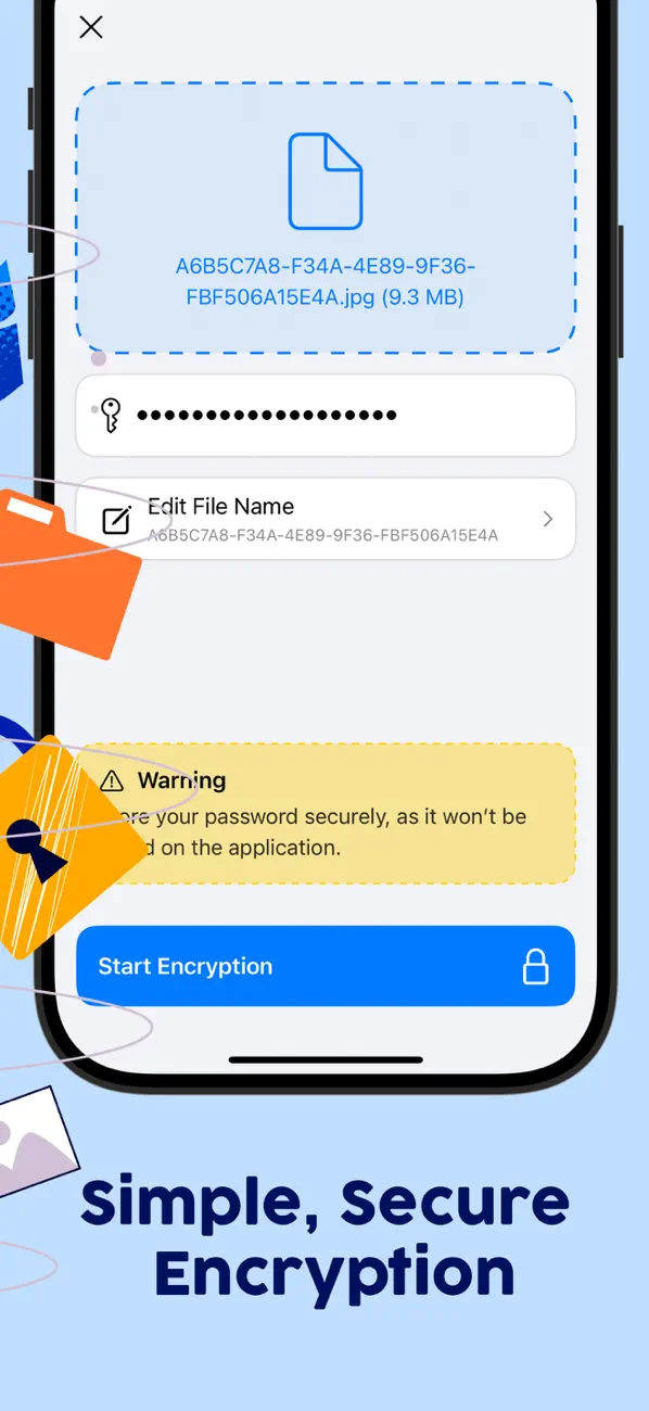 #3. Encryptor - Secure Your Files (iOS) بواسطة: Samira Sadeghi