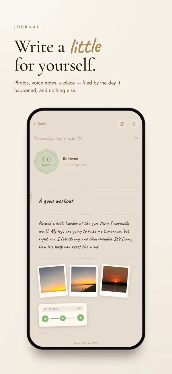 Screenshot #3 pour Dumdum - Your Mindful Buddy