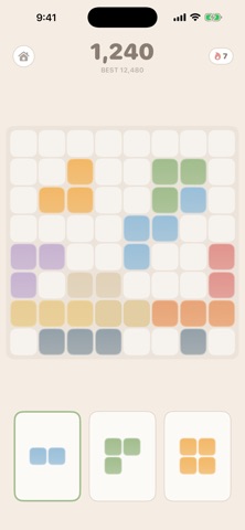 Cozy Block Puzzle - Cobblewick iPhone screenshot