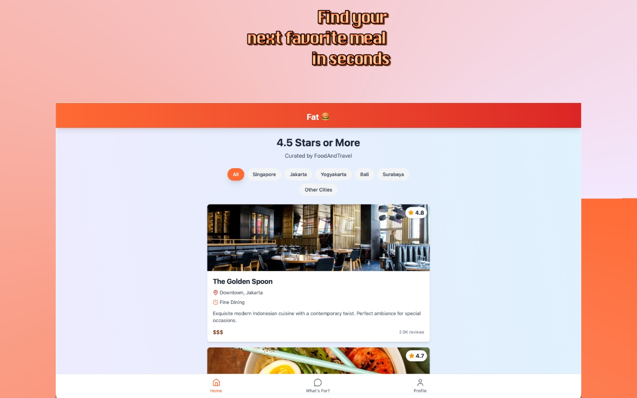 Fat: The 4.5-Star Food Map screenshot 7