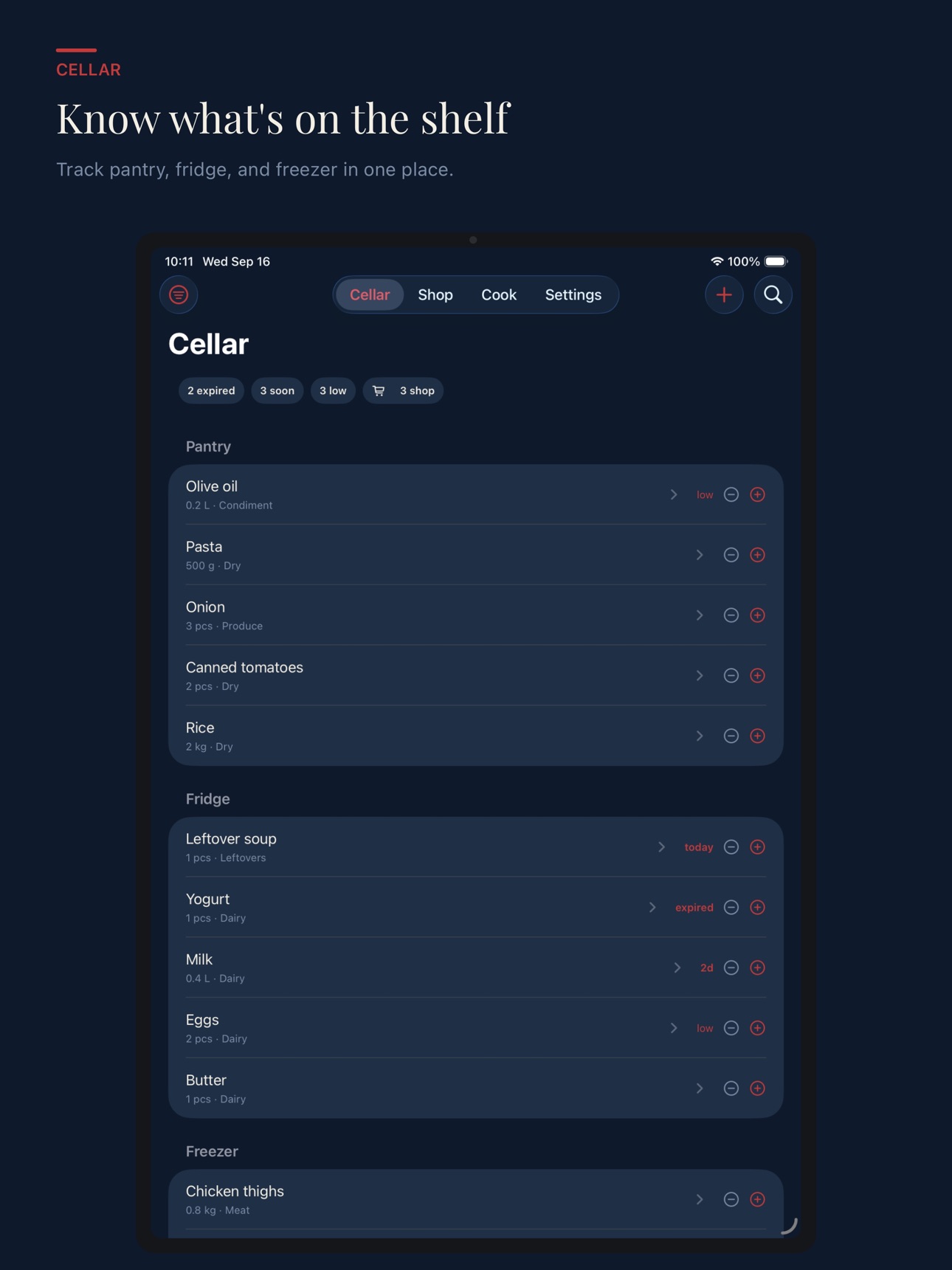 Screenshot 4 of CellarList