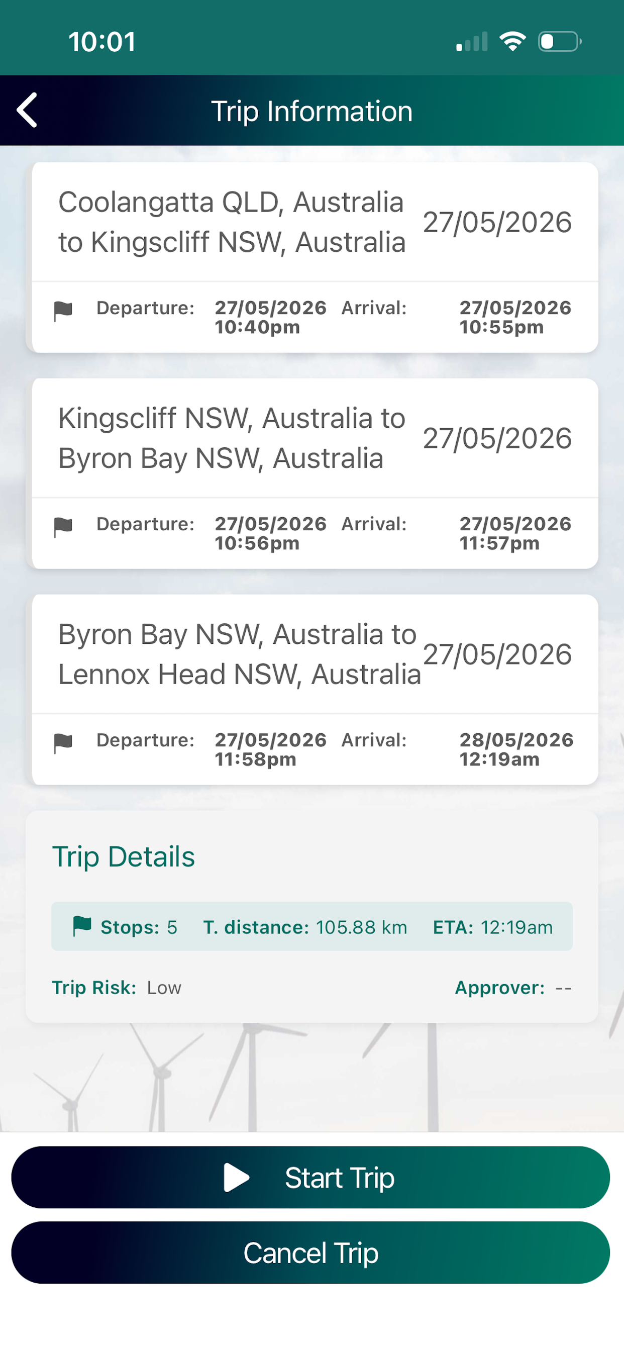Journey Management System JMS