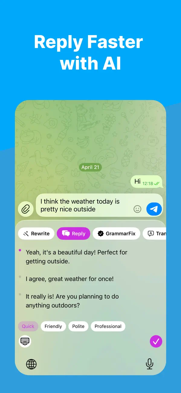 AI Keyboard screenshot 4