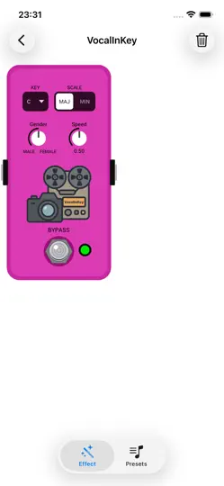 Captura de pantalla de Studio Camera en iPhone 4