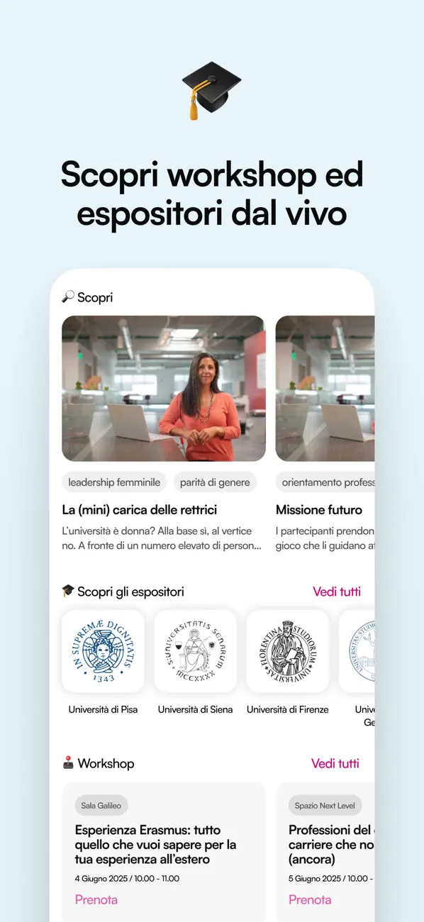 Screenshot #3 pour CampusHub: corsi eventi e test