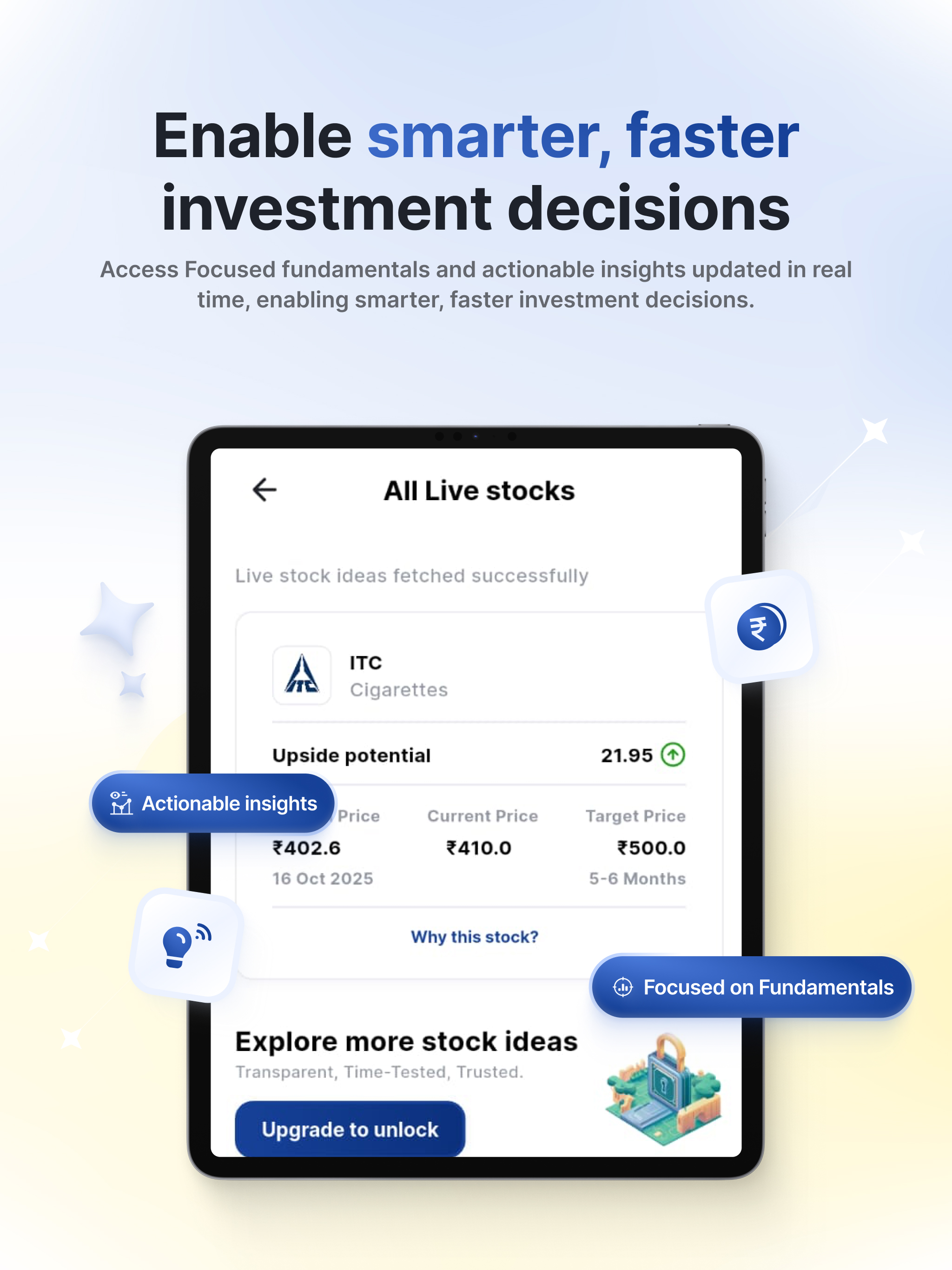 AdvisorAlpha: Stocks & MF