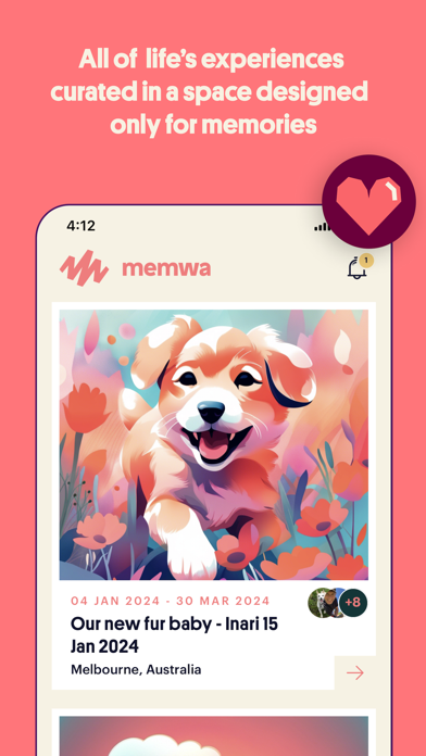 memwa app Screenshot