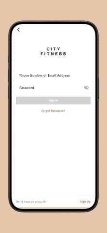 City Fitness - Mobile screenshot