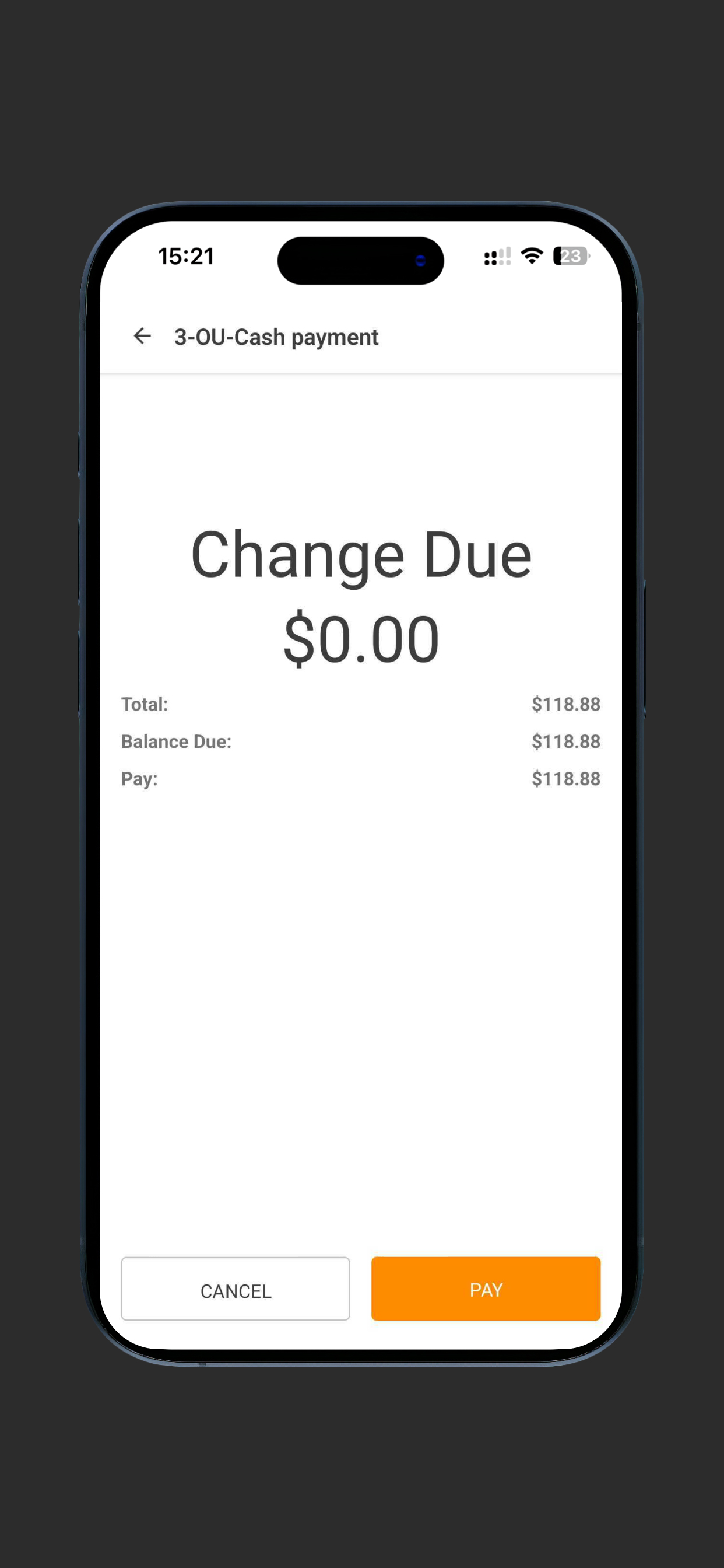 Orders.co Dine-in Express