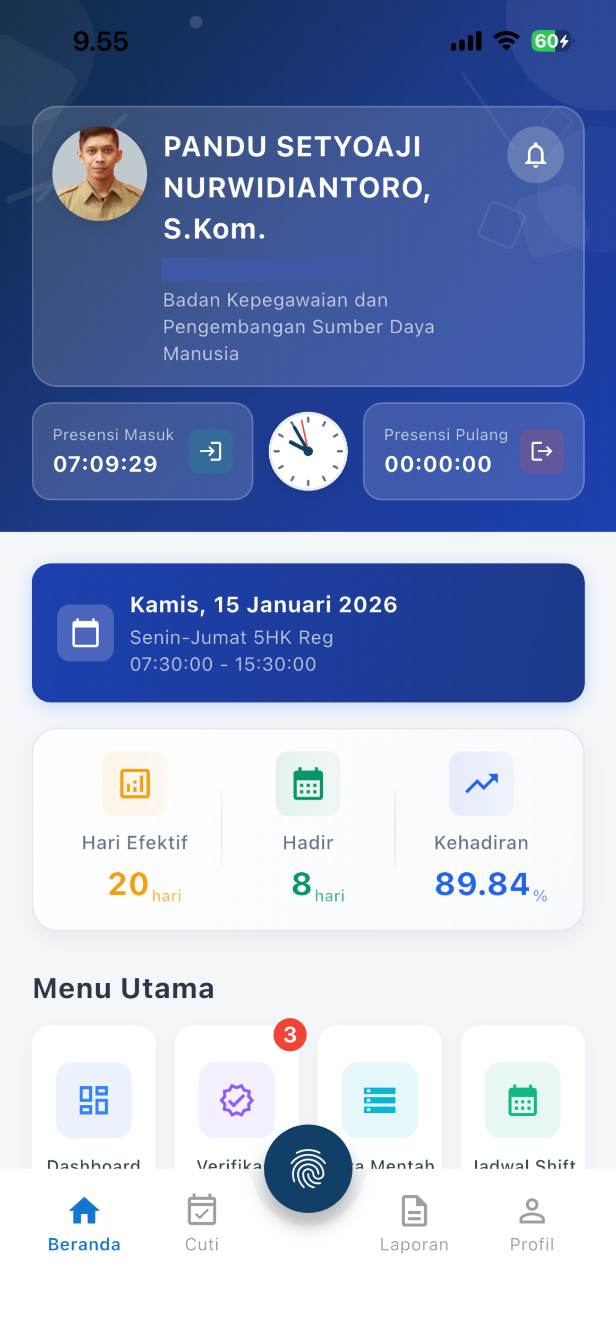 Info Presensi