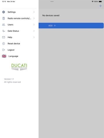 Dukapp iPad screenshot