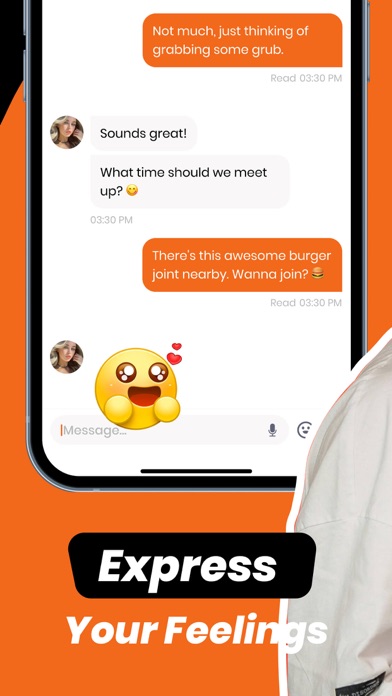 Burger with Fries: Meet & Chat Screenshot