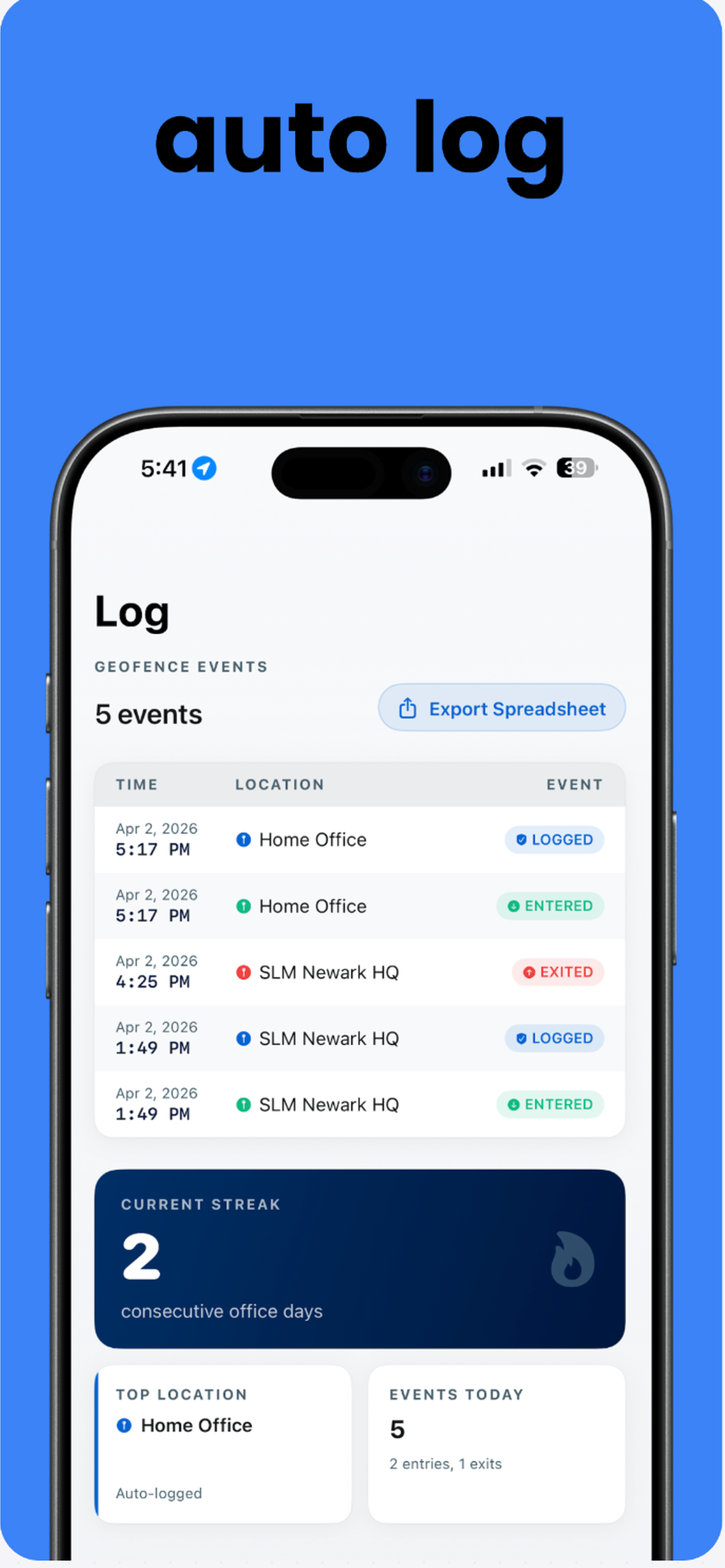 Quota - Track Office Days screenshot 3