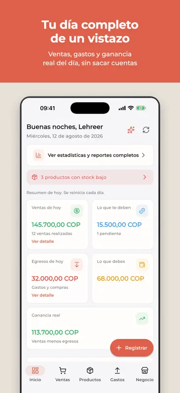 Control de Mi Negocio screenshot 1 of 8