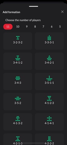 Soccer Lineup Builder: Tactics Screenshot 3 of 6
