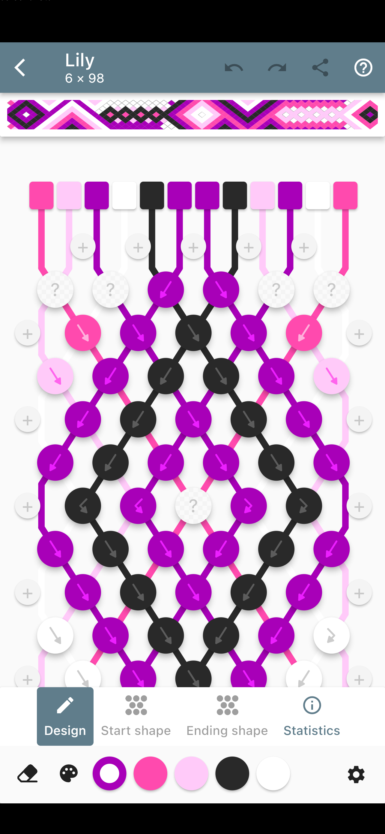 Friendship Bracelet Designer screenshot 6