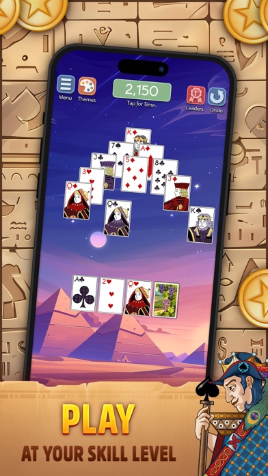 Pyramid Deluxe® Social Screenshot