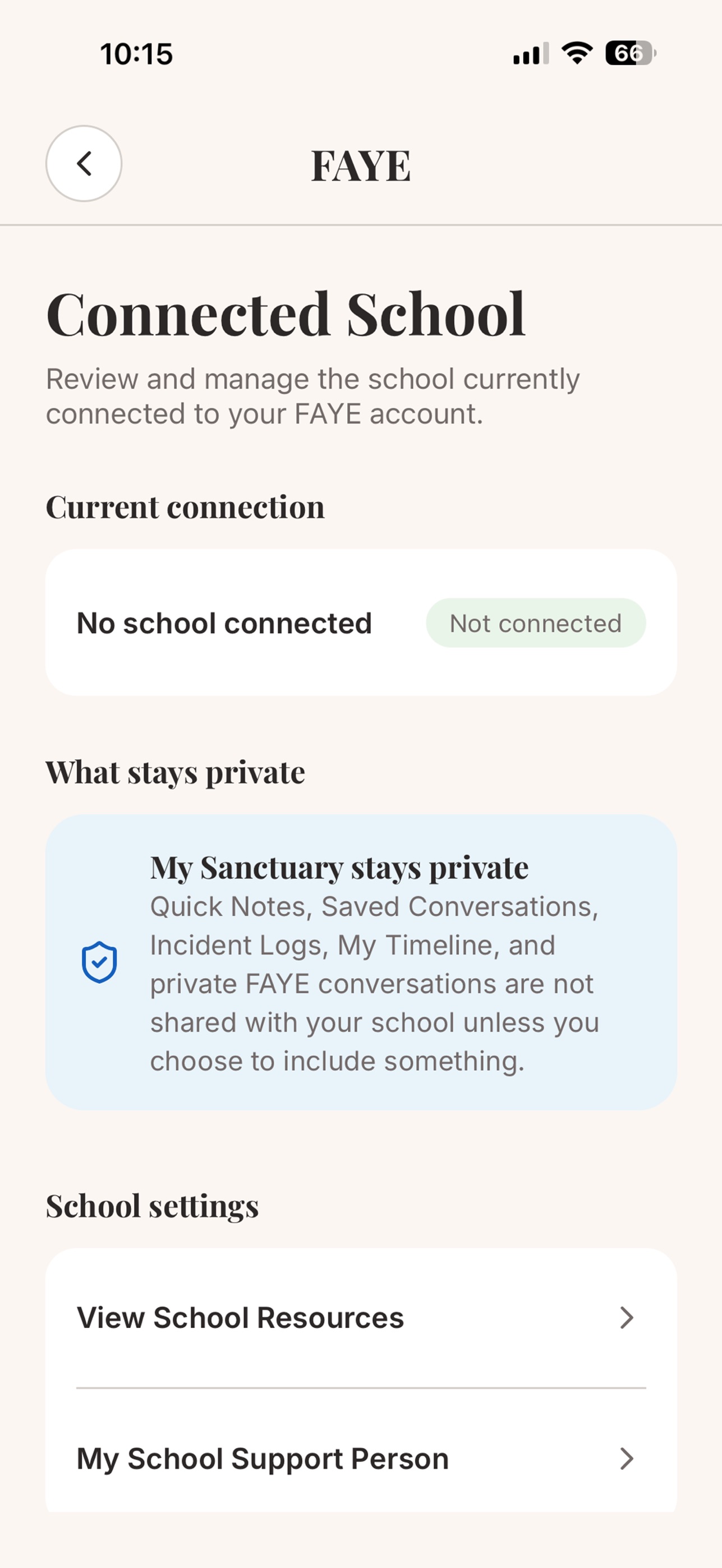 Screenshot 5 of FAYE - Your Voice Matters
