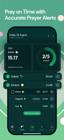 Muslim Pro: Quran & Athan App Store screenshot 1