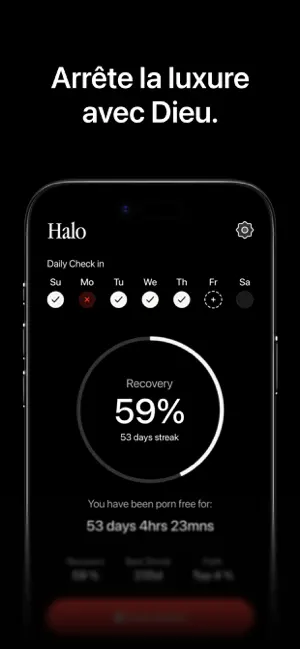 Halo: Arrêter Luxure avec Dieu iPhone screenshot 1
