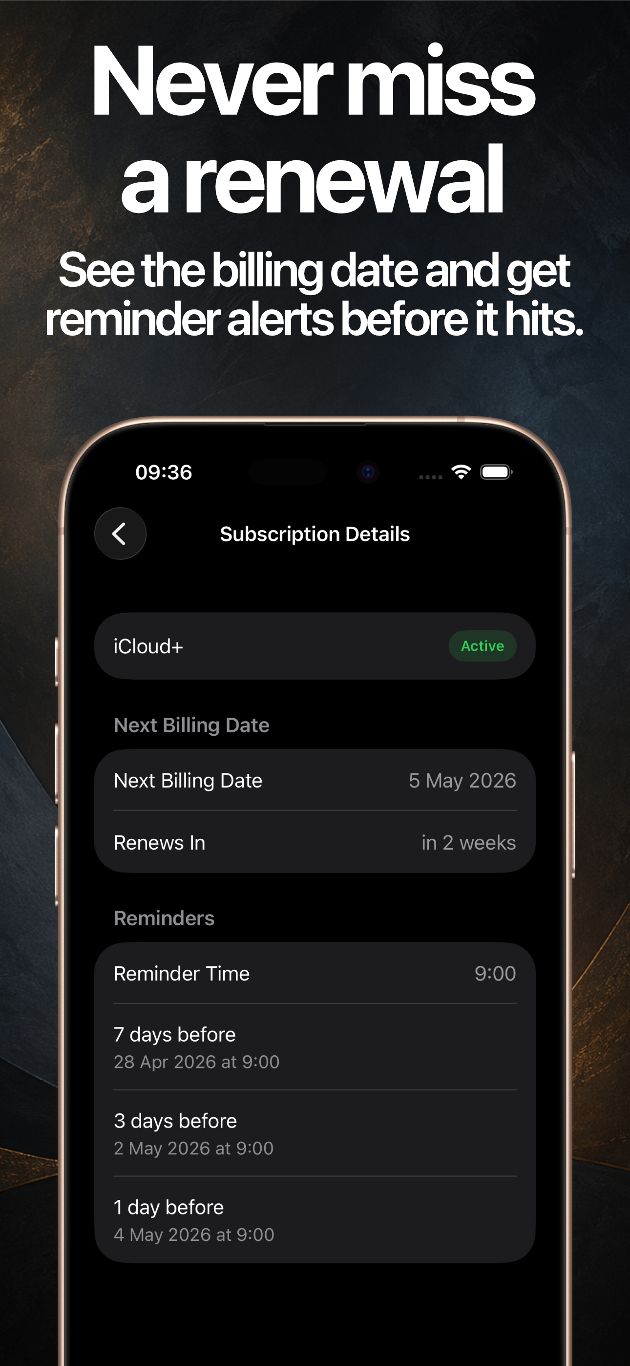 SubSafe: Subscription Tracker screenshot 4