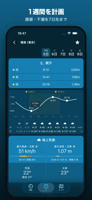タイドナビ screenshot 2 of 8